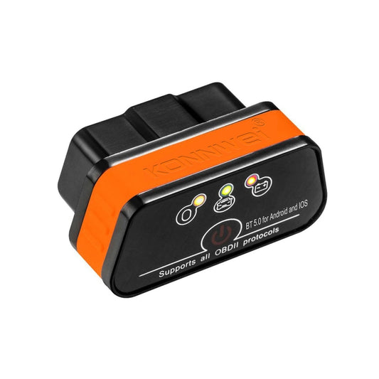 KONNWEI KW901 Android Phone OBD2 Car Bluetooth 5.0 Diagnostic Scan Tools(Orange) - Code Readers & Scan Tools by KONNWEI | Online Shopping South Africa | PMC Jewellery