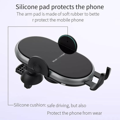 Car Smart Wireless Charger Phone Holder - Wireless Charger Holders by PMC Jewellery | Online Shopping South Africa | PMC Jewellery