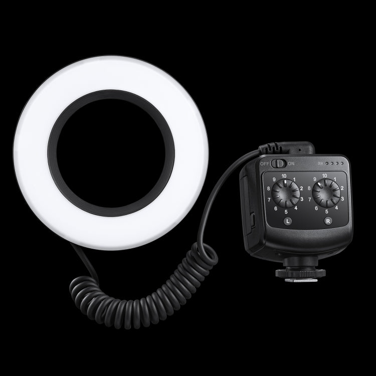 Godox Ring72 Macro Ring 48 LED Flash Light with 8 Different Size Adapter Rings(Black) - Ring Light Flashes by Godox | Online Shopping South Africa | PMC Jewellery