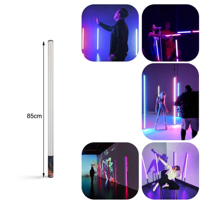 LUXCeO Mood1 85cm RGB Colorful Atmosphere Rhythm LED Stick Handheld Video Photo Fill Light with Tripod -  by LUXCeO | Online Shopping South Africa | PMC Jewellery