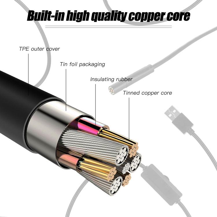 P20 4.3 Inch Screen Display HD1080P Inspection Endoscope with 8 LEDs, Length: 5m, Lens Diameter: 8mm, Hard Line -  by PMC Jewellery | Online Shopping South Africa | PMC Jewellery