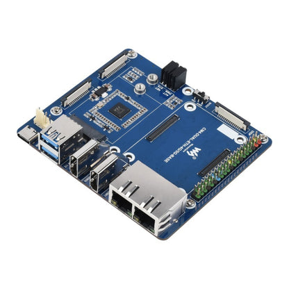 Waveshare Dual Gigabit Ethernet 5G / 4G Base Board for Raspberry Pi CM4 - LCD & LED Display Module by WAVESHARE | Online Shopping South Africa | PMC Jewellery