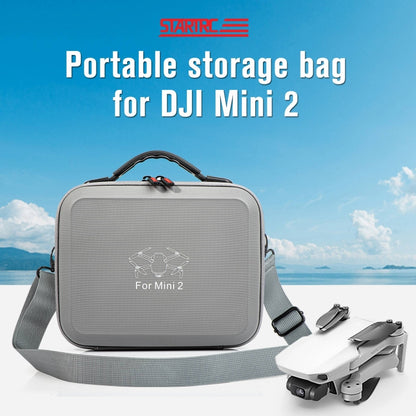 For DJI Mini 2 / Mini 2 SE  STARTRC Waterproof Shoulder Storage Bag Handbag (Grey) - Backpacks & Bags by STARTRC | Online Shopping South Africa | PMC Jewellery