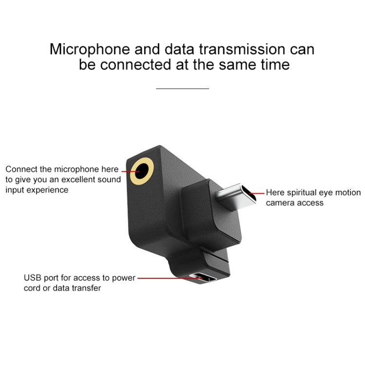 CYNOVA C-AC-003 Charging Audio Adapter for DJI Osmo Action -  by PMC Jewellery | Online Shopping South Africa | PMC Jewellery