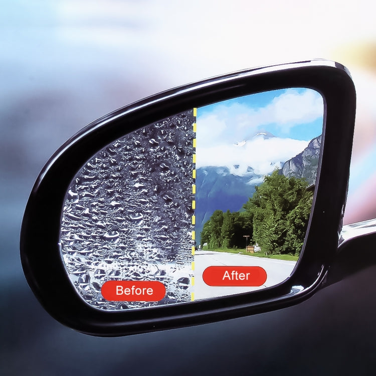 For Citroen New C5 AIRCROSS Car PET Rearview Mirror Protective Window Clear Anti-fog Waterproof Rain Shield Film - Auto Film by PMC Jewellery | Online Shopping South Africa | PMC Jewellery