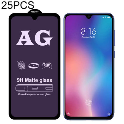 25 PCS AG Matte Anti Blue Light Full Cover Tempered Glass For Xiaomi Mi 8 -  by PMC Jewellery | Online Shopping South Africa | PMC Jewellery