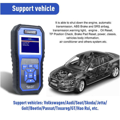 KONNWEI KW450 Car 2.8 inch TFT Color Screen Battery Tester Support 2 Languages / System  XP WIN7 WIN8 WIN10 - Code Readers & Scan Tools by KONNWEI | Online Shopping South Africa | PMC Jewellery