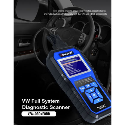 KONNWEI KW450 Car 2.8 inch TFT Color Screen Battery Tester Support 2 Languages / System  XP WIN7 WIN8 WIN10 - Code Readers & Scan Tools by KONNWEI | Online Shopping South Africa | PMC Jewellery