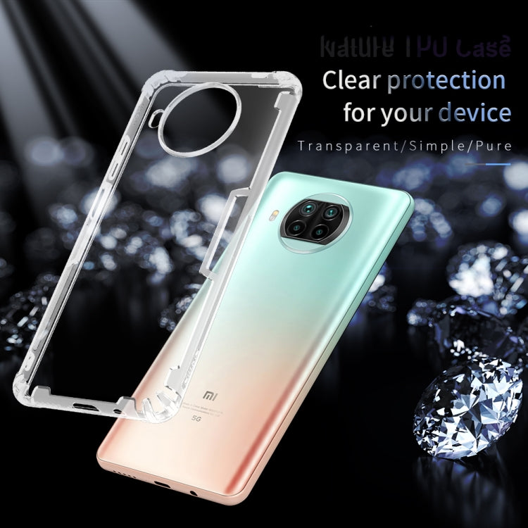 For Xiaomi Mi 10T Lite 5G / Redmi Note 9 Pro 5G NILLKIN Nature TPU Transparent Soft Protective Case(White) - Xiaomi Cases by NILLKIN | Online Shopping South Africa | PMC Jewellery