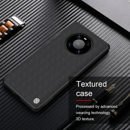 For Huawei Mate 40 NILLKIN 3D Textured Nylon Fiber TPU Case(Black) - Huawei Cases by NILLKIN | Online Shopping South Africa | PMC Jewellery