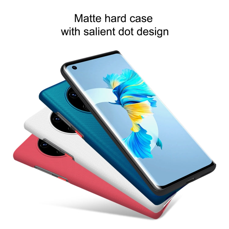 For Huawei Mate 40 NILLKIN Frosted Concave-convex Texture PC Protective Case(Black) - Huawei Cases by NILLKIN | Online Shopping South Africa | PMC Jewellery