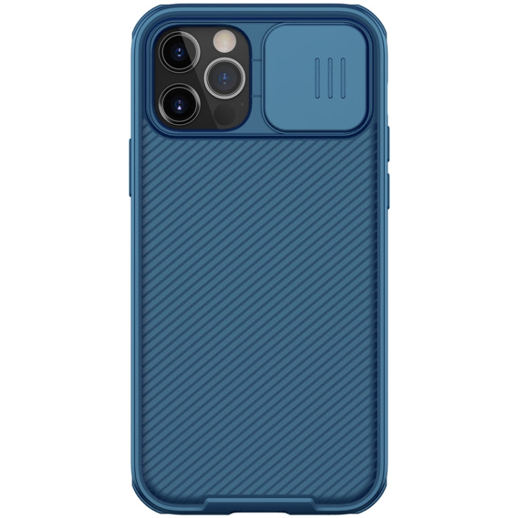 For iPhone 12 Pro Max NILLKIN CamShield Pro Magnetic Magsafe Case(Blue) - iPhone 12 Pro Max Cases by NILLKIN | Online Shopping South Africa | PMC Jewellery