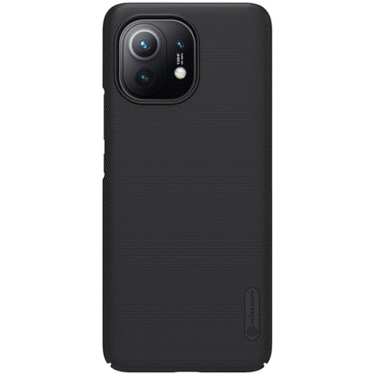 For Xiaomi Mi 11 NILLKIN Frosted Concave-convex Texture PC Protective Case(Black) - Xiaomi Cases by NILLKIN | Online Shopping South Africa | PMC Jewellery