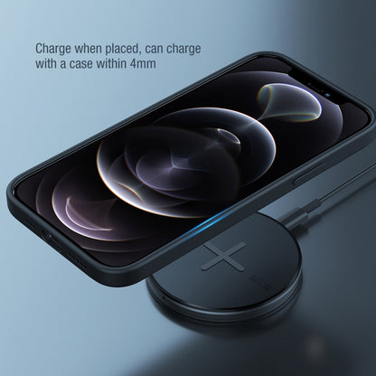 NILLKIN MC026 Portable Button Fast Charging Wireless Charger(Black) - Wireless Charger by NILLKIN | Online Shopping South Africa | PMC Jewellery