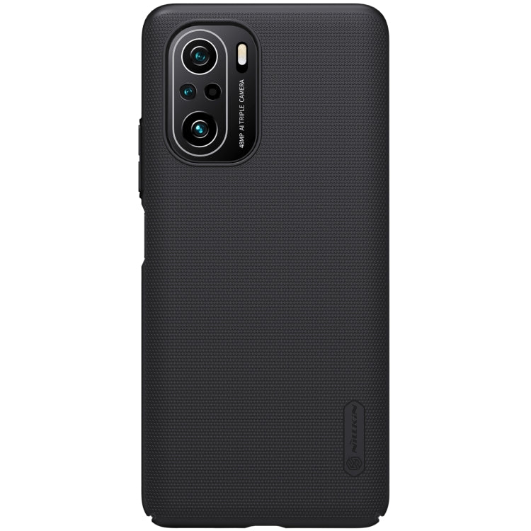 For Xiaomi Redmi K40 / K40 Pro / K40 Pro+ NILLKIN Frosted Concave-convex Texture PC Protective Case(Black) - Xiaomi Cases by NILLKIN | Online Shopping South Africa | PMC Jewellery