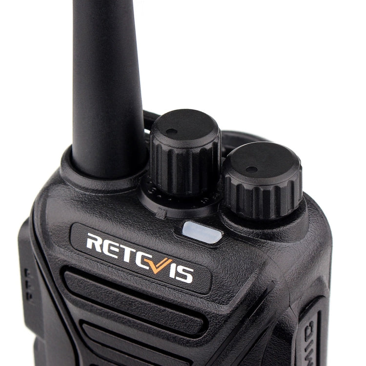 RETEVIS RT27 2W US Frequency 462.5500MHz-467.7125MHz 22CHS FRS Two Way Radio Handheld Walkie Talkie, US Plug(Black) - Handheld Walkie Talkie by RETEVIS | Online Shopping South Africa | PMC Jewellery