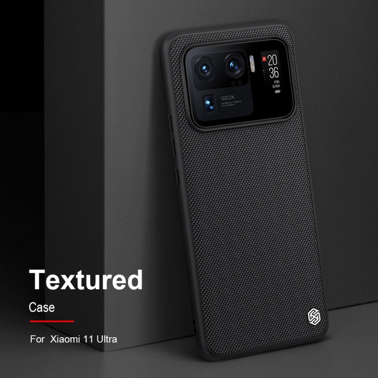 For Xiaomi Mi 11 Ultra NILLKIN Nature TPU Transparent Soft Protective Case(Black) - Mi 11 Ultra Cases by NILLKIN | Online Shopping South Africa | PMC Jewellery