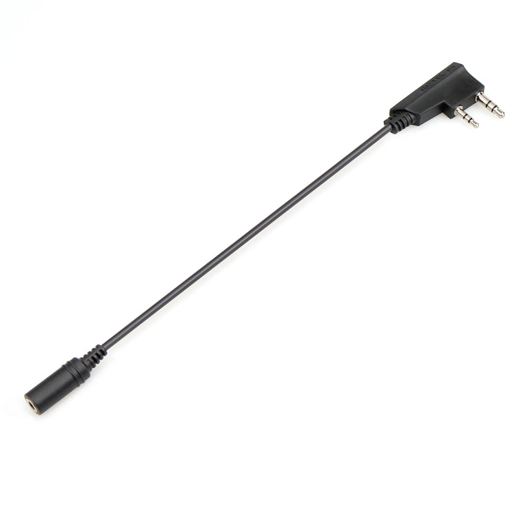 RETEVIS TCK01 Kenwood 2 Pin to 3.5mm Female Mobile Phone Audio Earphone Transfer?Cable for RT21/RT22/RT24/RT7/RT27/H777 - Other Accessories by RETEVIS | Online Shopping South Africa | PMC Jewellery