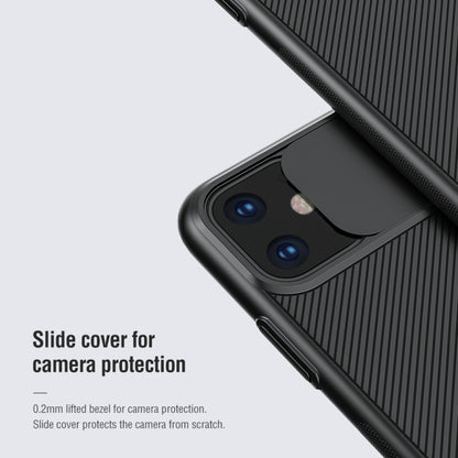 For iPhone 11 NILLKIN CamShield Protective Case(Black) - iPhone 11 Cases by NILLKIN | Online Shopping South Africa | PMC Jewellery