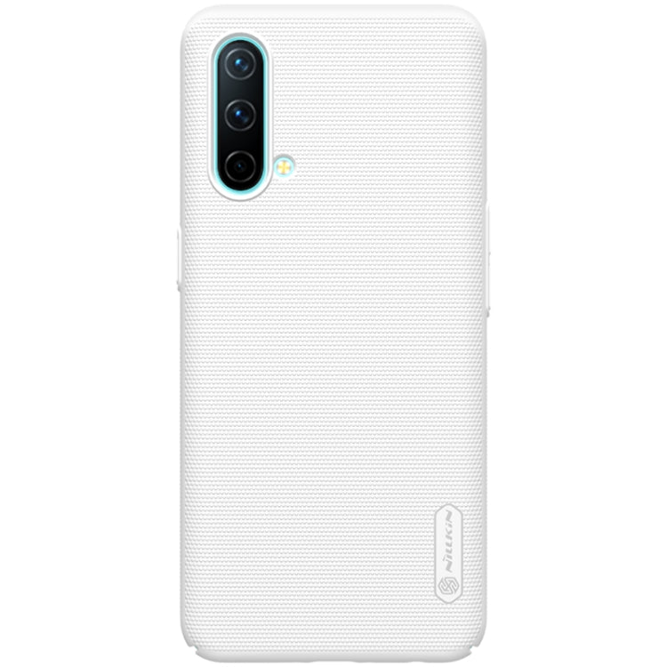 For OnePlus Nord CE 5G NILLKIN Frosted Concave-convex Texture PC Protective Case(White) - OnePlus Cases by NILLKIN | Online Shopping South Africa | PMC Jewellery