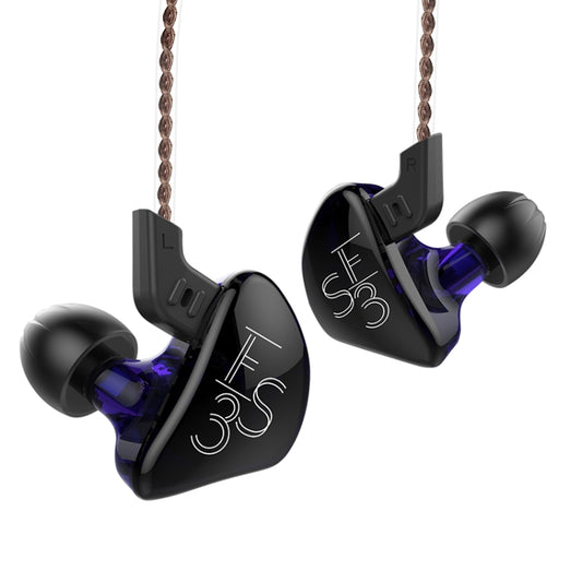 KZ ES3 Standard Version 3.5mm Hanging Ear Sports Design In-Ear Style Wired Earphone, Cable Length: 1.2m(Purple) - In Ear Wired Earphone by KZ | Online Shopping South Africa | PMC Jewellery