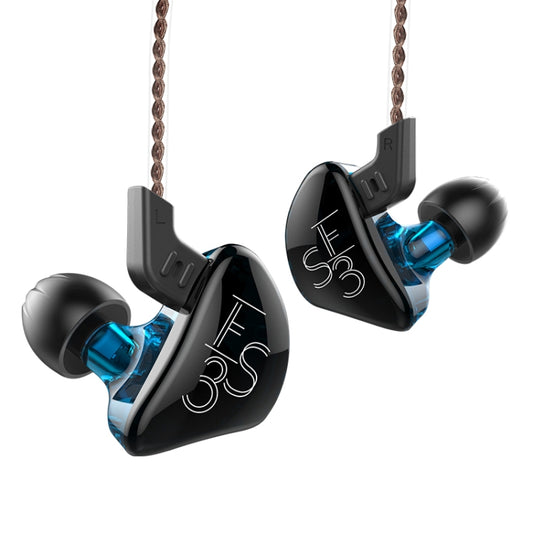 KZ ES3 Standard Version 3.5mm Hanging Ear Sports Design In-Ear Style Wired Earphone, Cable Length: 1.2m(Blue) - In Ear Wired Earphone by KZ | Online Shopping South Africa | PMC Jewellery