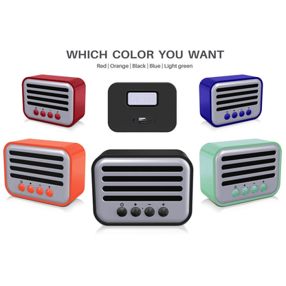 New Rixing NR-102 Mini TWS Bluetooth Speaker(Blue) - Mini Speaker by New Rixing | Online Shopping South Africa | PMC Jewellery