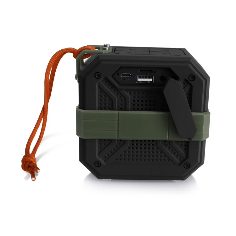 New Rixing NR-103 Mini TWS Bluetooth Speaker with Lanyard(Green) - Mini Speaker by New Rixing | Online Shopping South Africa | PMC Jewellery