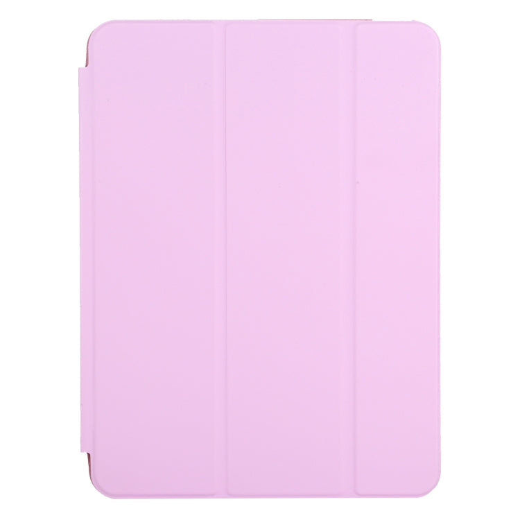 For iPad mini 6 3-fold Horizontal Flip Smart Leather Tablet Case with Sleep / Wake-up Function & Holder(Pink) - iPad mini 6 Cases by PMC Jewellery | Online Shopping South Africa | PMC Jewellery