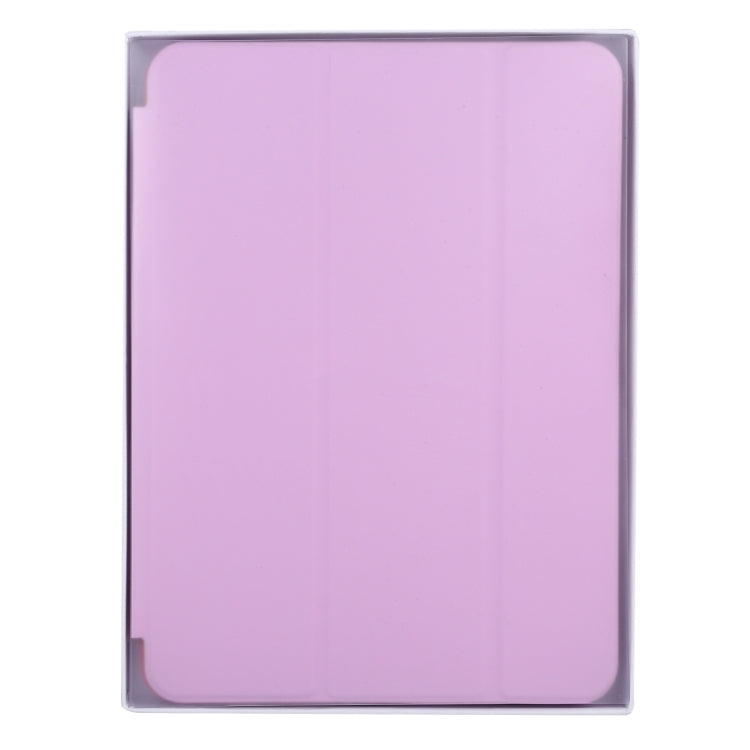 For iPad mini 6 3-fold Horizontal Flip Smart Leather Tablet Case with Sleep / Wake-up Function & Holder(Pink) - iPad mini 6 Cases by PMC Jewellery | Online Shopping South Africa | PMC Jewellery