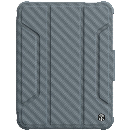 For iPad mini 6 NILLKIN Bumper Pro Horizontal Flip Tablet Case with Pen Slot & Holder & Sleep / Wake-up Function(Grey) - iPad mini 6 Cases by NILLKIN | Online Shopping South Africa | PMC Jewellery