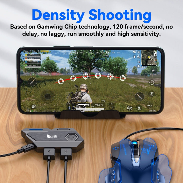 GAMWING MixSE Bluetooth 5.0 Keyboard Mouse Converter Shooting Game Auxiliary Tool - Converter & Adapter by GAMWING | Online Shopping South Africa | PMC Jewellery