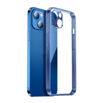 For iPhone 13 Pro JOYROOM JR-BP912 Star Shield TPU + Aviation Glass Phone Case (Transparent Blue) - iPhone 13 Pro Cases by JOYROOM | Online Shopping South Africa | PMC Jewellery