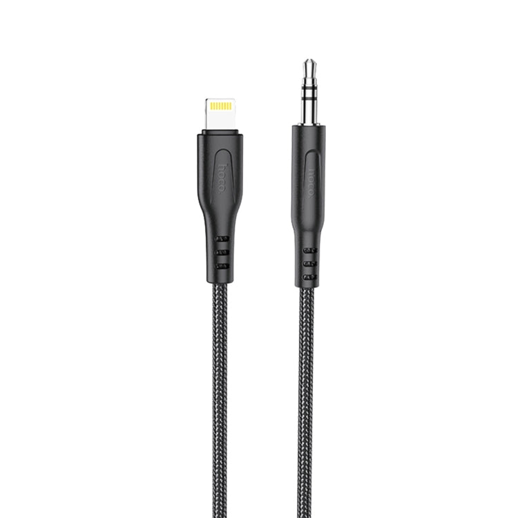 hoco UPA18 8 Pin Digital Audio Conversion Cable, Length: 1m(Black) - Video & Audio Cable by hoco | Online Shopping South Africa | PMC Jewellery