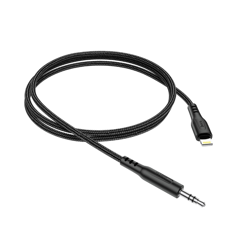 hoco UPA18 8 Pin Digital Audio Conversion Cable, Length: 1m(Black) - Video & Audio Cable by hoco | Online Shopping South Africa | PMC Jewellery