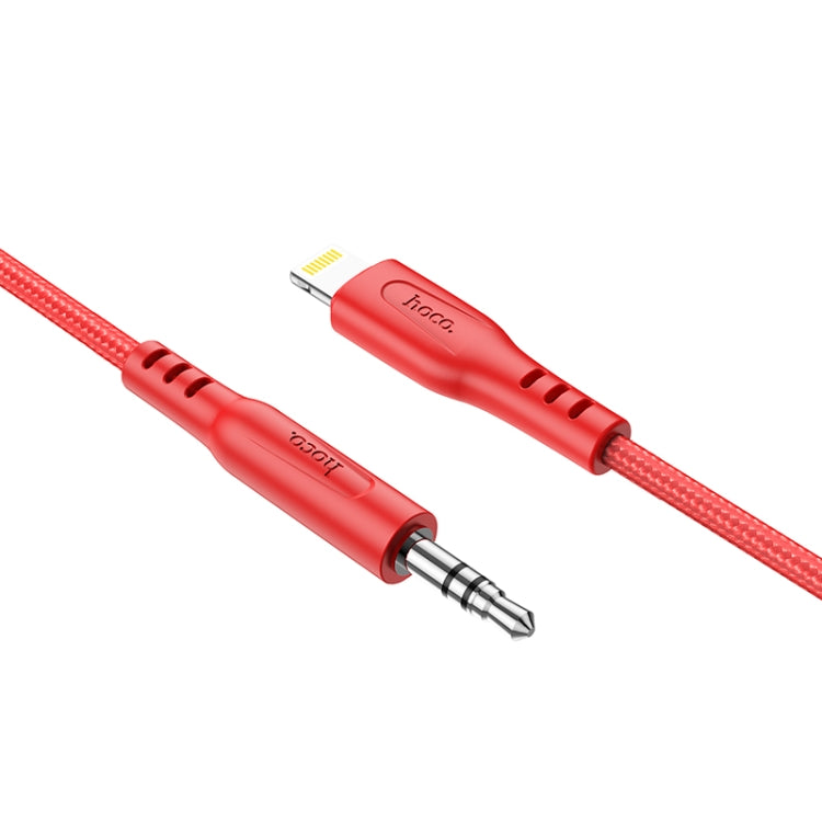 hoco UPA18 8 Pin Digital Audio Conversion Cable, Length: 1m(Red) - Video & Audio Cable by hoco | Online Shopping South Africa | PMC Jewellery