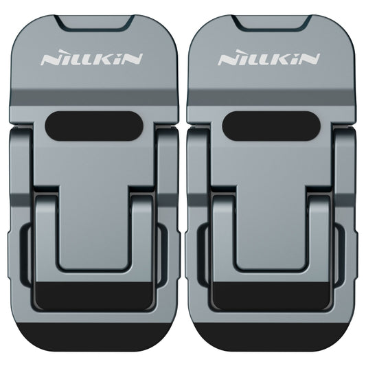 NILLKIN Bolster Plus Sticky Three-speed Adjustable Zinc Alloy Laptop Holder(Space Gray) - MacBook Holder by NILLKIN | Online Shopping South Africa | PMC Jewellery