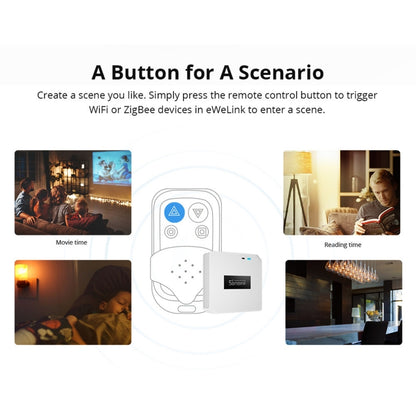 Sonoff RF Bridge R2 433MHz to Wifi Smart Home Security Remote Switch(White) - Smart Switch by Sonoff | Online Shopping South Africa | PMC Jewellery