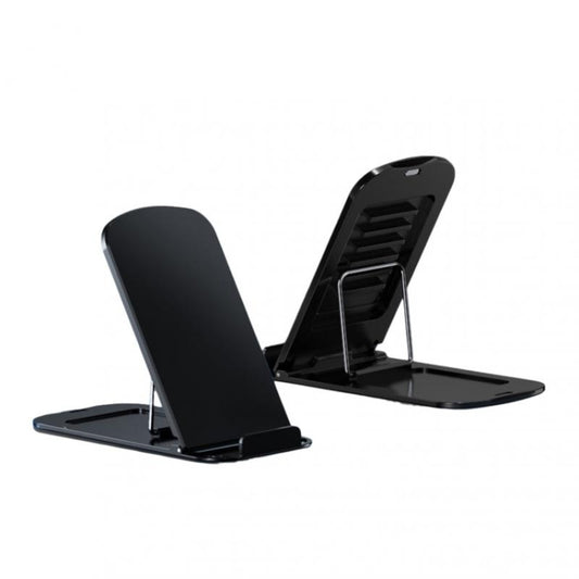 Aluminum Alloy Folding Phone Holder(Black) - Desktop Holder by PMC Jewellery | Online Shopping South Africa | PMC Jewellery