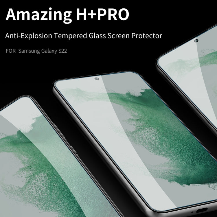 For Samsung Galaxy S22 5G NILLKIN H+PRO 0.2mm 9H 2.5D Explosion-proof Tempered Glass Film - Galaxy S22 5G Tempered Glass by NILLKIN | Online Shopping South Africa | PMC Jewellery