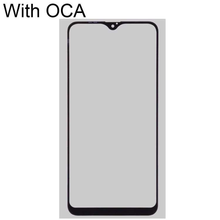 For Samsung Galaxy A02s Front Screen Outer Glass Lens with OCA Optically Clear Adhesive - Outer Glass Lens by PMC Jewellery | Online Shopping South Africa | PMC Jewellery