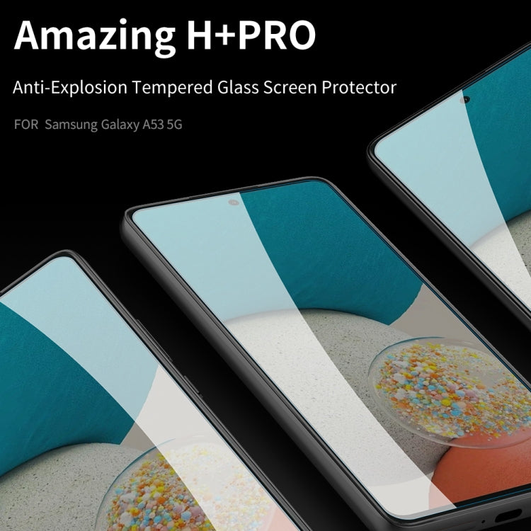 NILLKIN H+PRO 0.2mm 9H 2.5D Explosion-proof Tempered Glass Film For Samsung Galaxy A53 5G - Galaxy Tempered Glass by NILLKIN | Online Shopping South Africa | PMC Jewellery