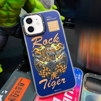 For iPhone 12 WK WPC-015 Gorillas Series Cool PC + TPU Phone Case(WGC-018) - iPhone 12 / 12 Pro Cases by WK | Online Shopping South Africa | PMC Jewellery
