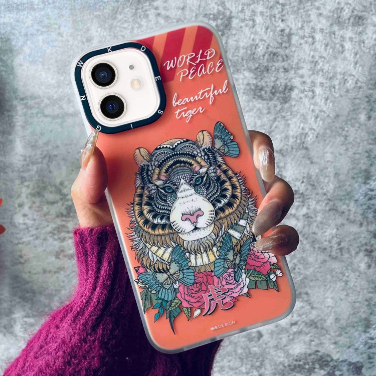For iPhone 12 WK WPC-015 Gorillas Series Cool PC + TPU Phone Case(WGC-019) - iPhone 12 / 12 Pro Cases by WK | Online Shopping South Africa | PMC Jewellery