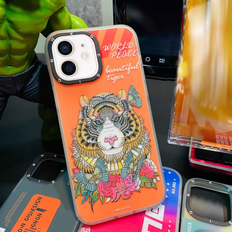 For iPhone 12 WK WPC-015 Gorillas Series Cool PC + TPU Phone Case(WGC-019) - iPhone 12 / 12 Pro Cases by WK | Online Shopping South Africa | PMC Jewellery