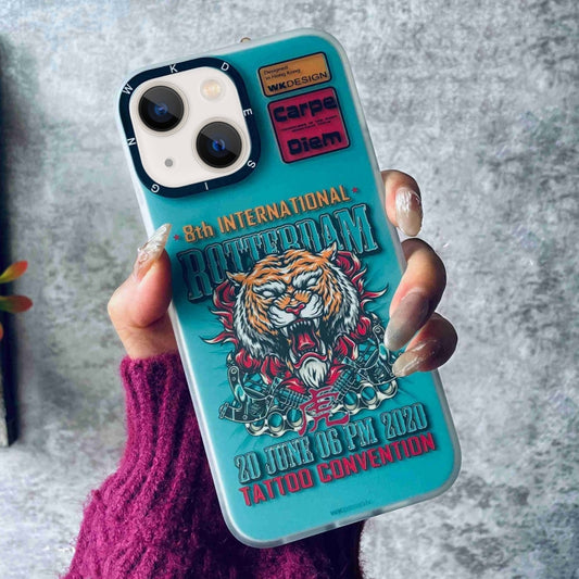 For iPhone 13 WK WPC-015 Gorillas Series Cool PC + TPU Phone Case(WGC-020) - iPhone 13 Cases by WK | Online Shopping South Africa | PMC Jewellery
