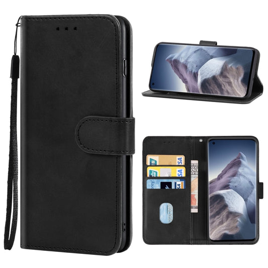 For Xiaomi Mi 11 Ultra Leather Phone Case(Black) - Mi 11 Ultra Cases by PMC Jewellery | Online Shopping South Africa | PMC Jewellery