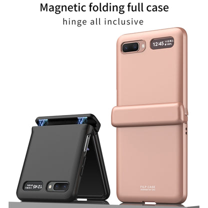 For Samsung Galaxy Z Flip 5G GKK Magnetic Full Coverage Phone Flip Case(Green) - Galaxy Phone Cases by GKK | Online Shopping South Africa | PMC Jewellery