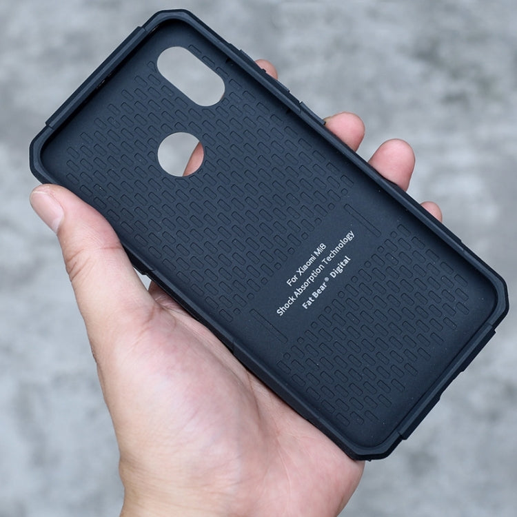 For Xiaomi Mi 8 SE FATBEAR Armor Shockproof Cooling Phone Case(Black) - Xiaomi Cases by FATBEAR | Online Shopping South Africa | PMC Jewellery