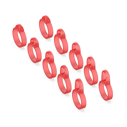 5 Pairs Non-Slip Silicone Earphone Ferrule Set for Sony LinkBuds Ear Cap(Red) - Anti-dust & Ear Caps by PMC Jewellery | Online Shopping South Africa | PMC Jewellery